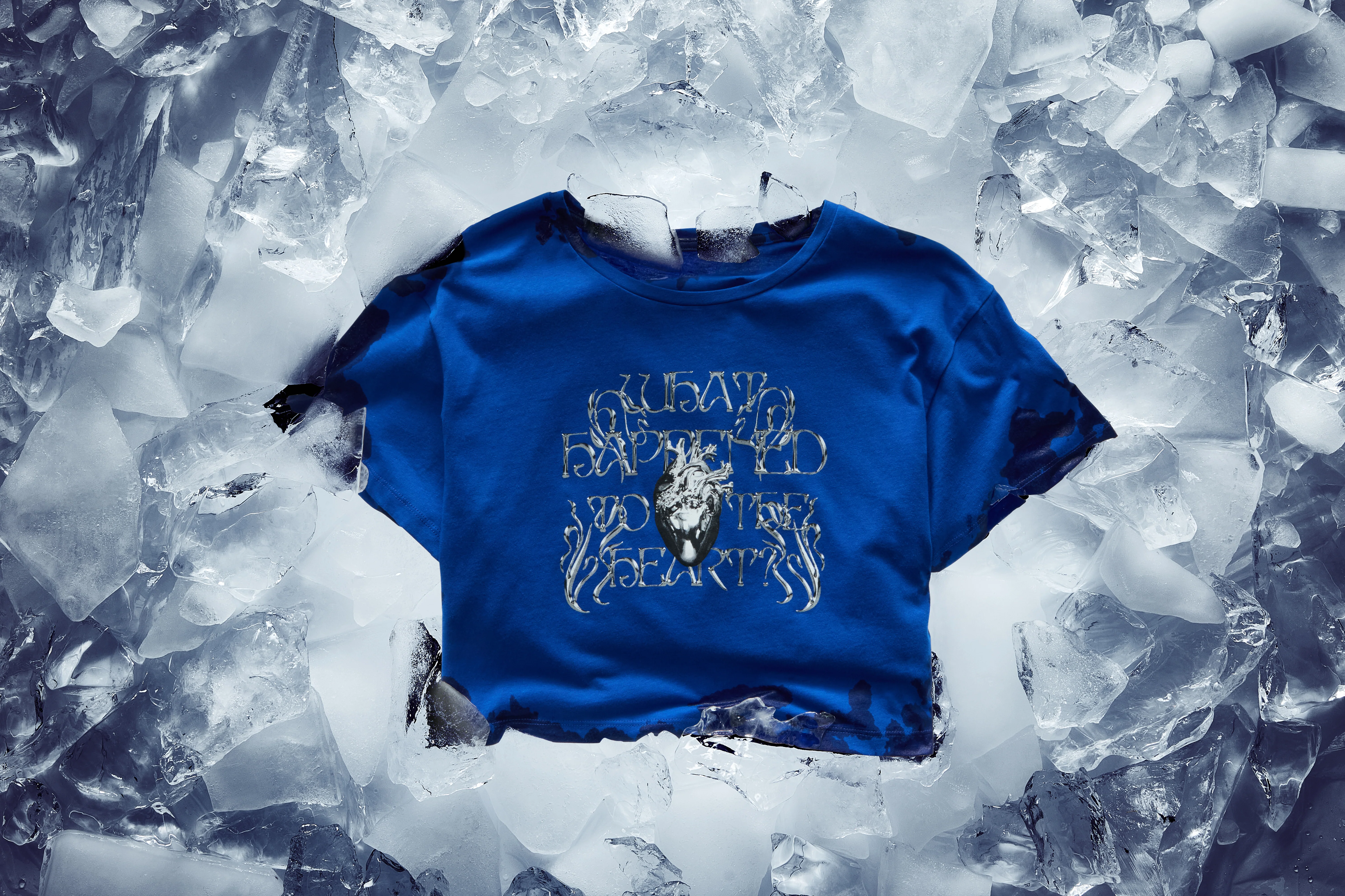 What Happened To The Heart? Cropped T-shirt - Image 4
